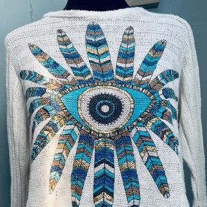 Lauren Moshi knitted long sleeve top